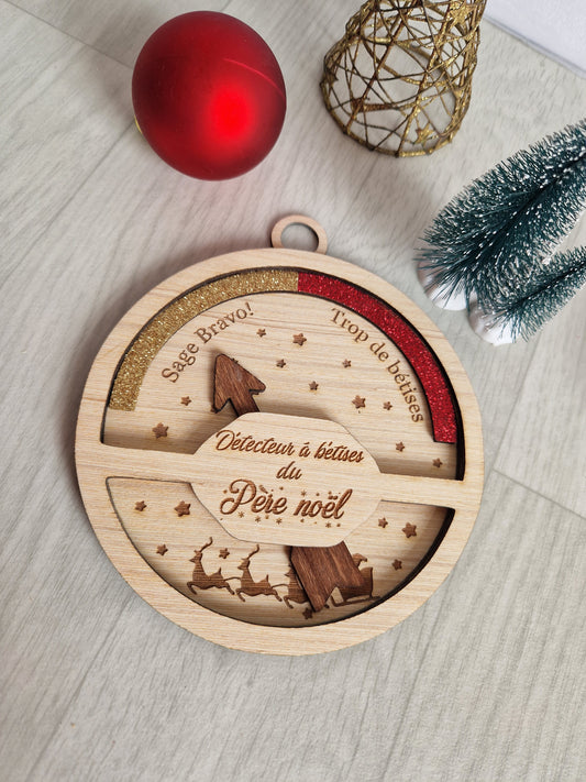 Bêtisomètre de noël - Détecteur de bêtises enfant