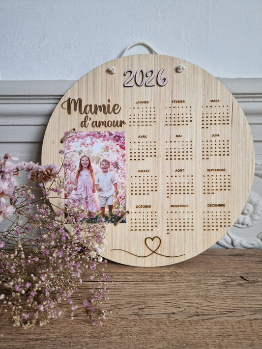 Calendrier photo 2026 - Fêtes des mamies