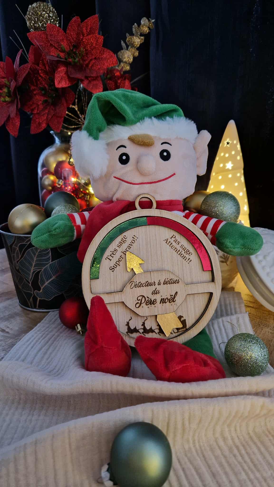 Bêtisomètre de noël - Détecteur de bêtises enfant