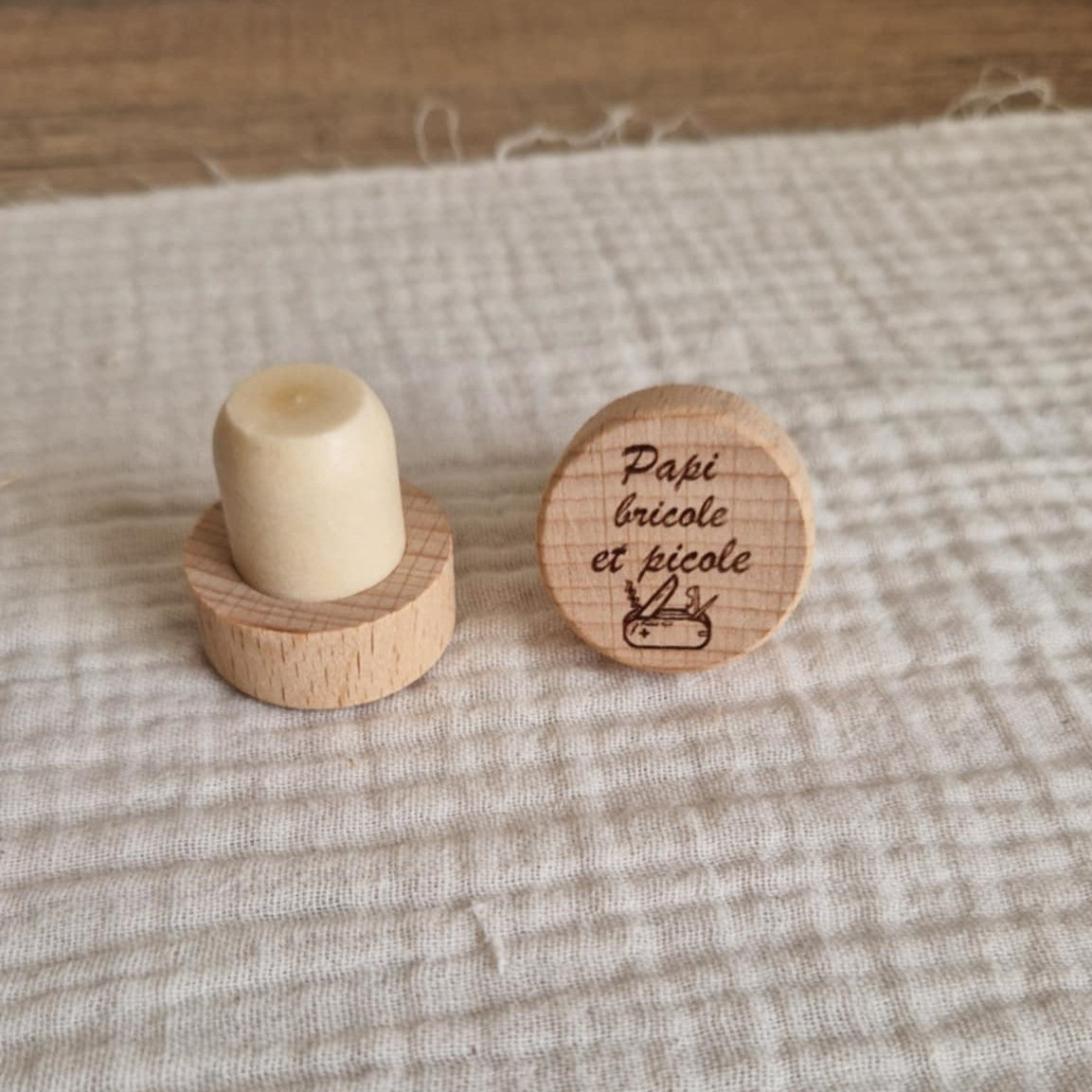 Bouchon de bouteille Phrase