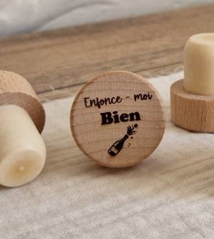 Bouchon de bouteille Phrase