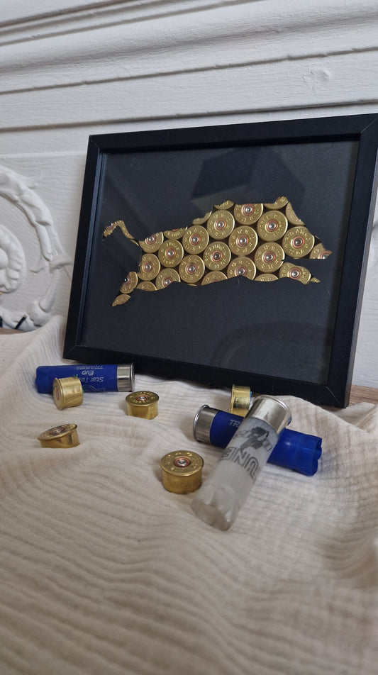 Cadre douilles Dorée