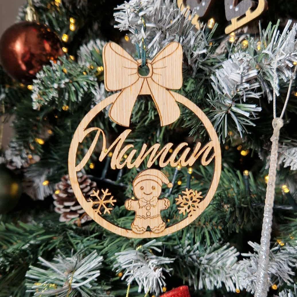 Boule de noël Personnalisée