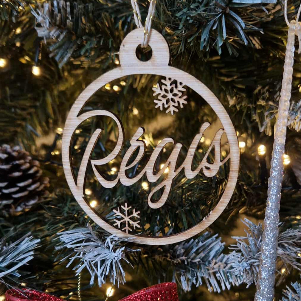 Boule de noël Personnalisée