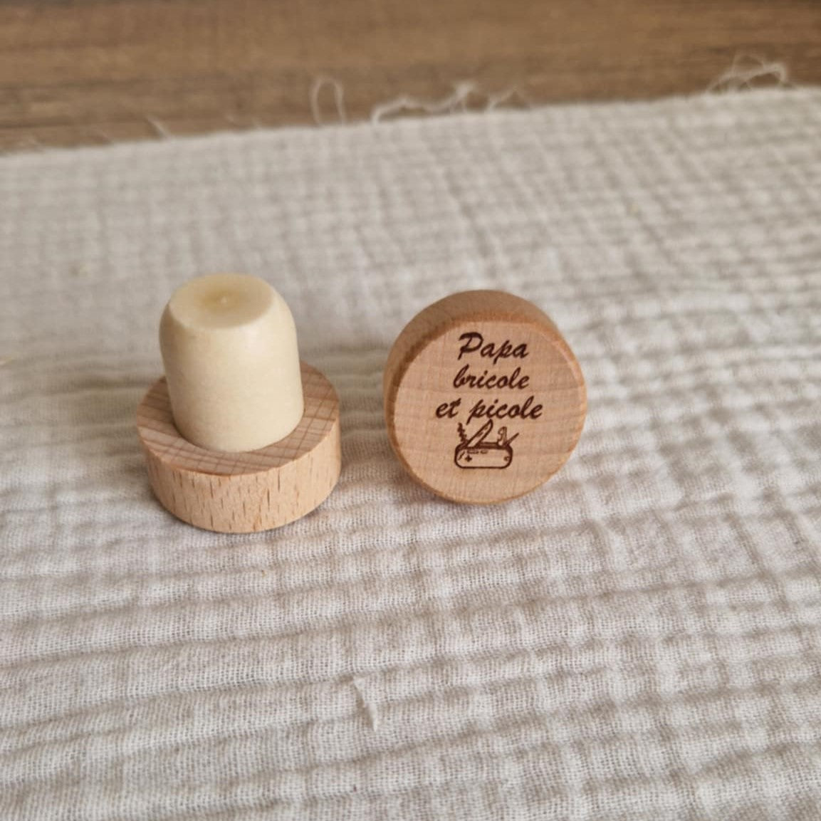 Bouchon de bouteille Phrase