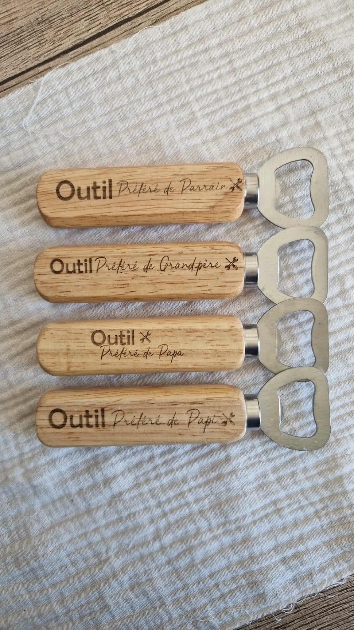Décapsuleur en bois