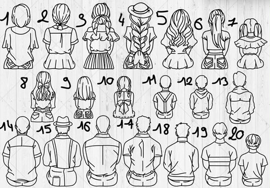 Couronne Famille personnalisée