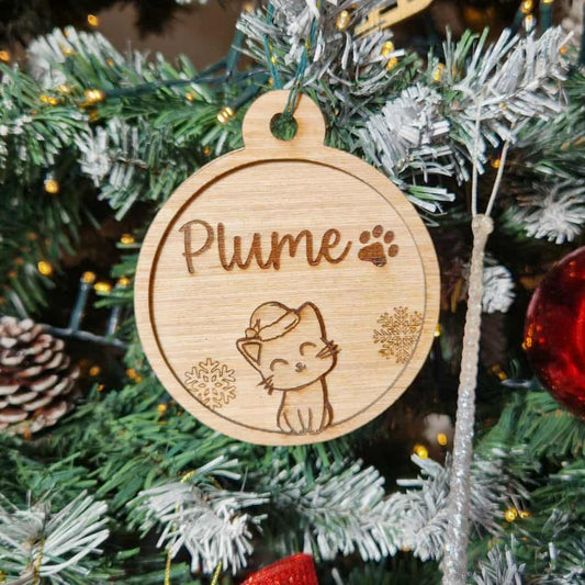 Boule de noël pour animaux