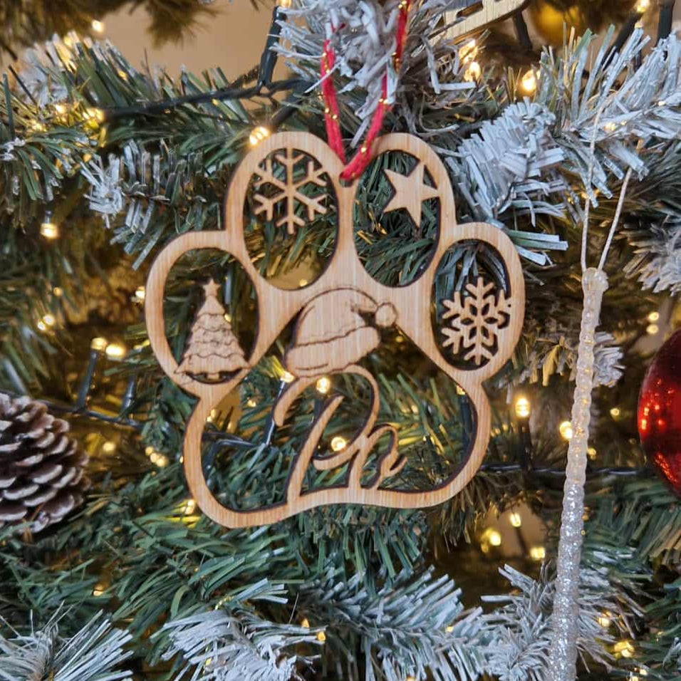 Boule de noël pour animaux