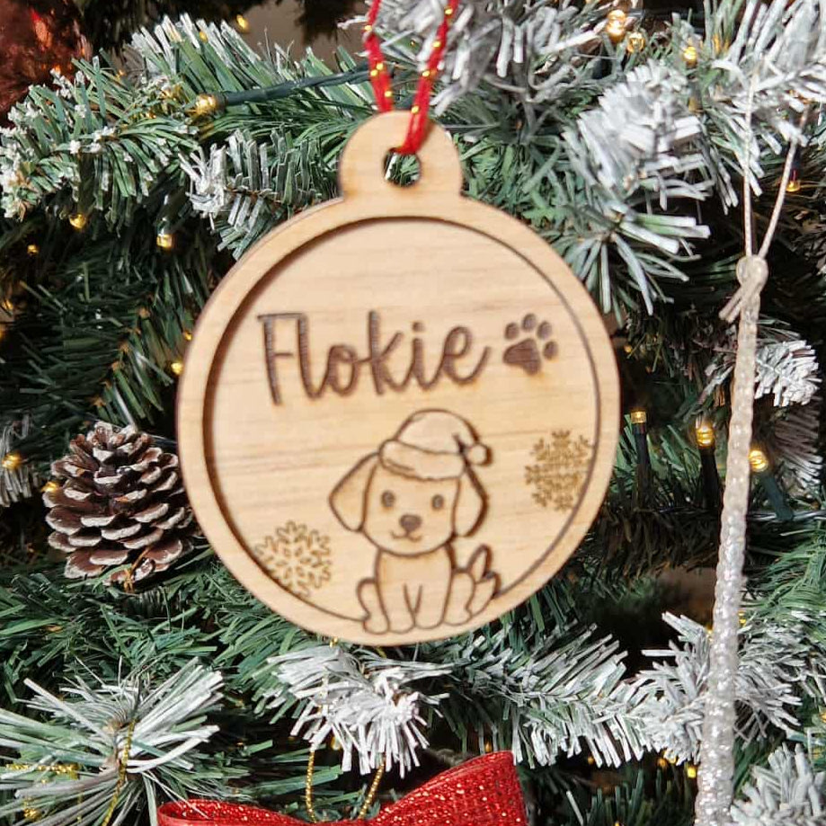 Boule de noël pour animaux