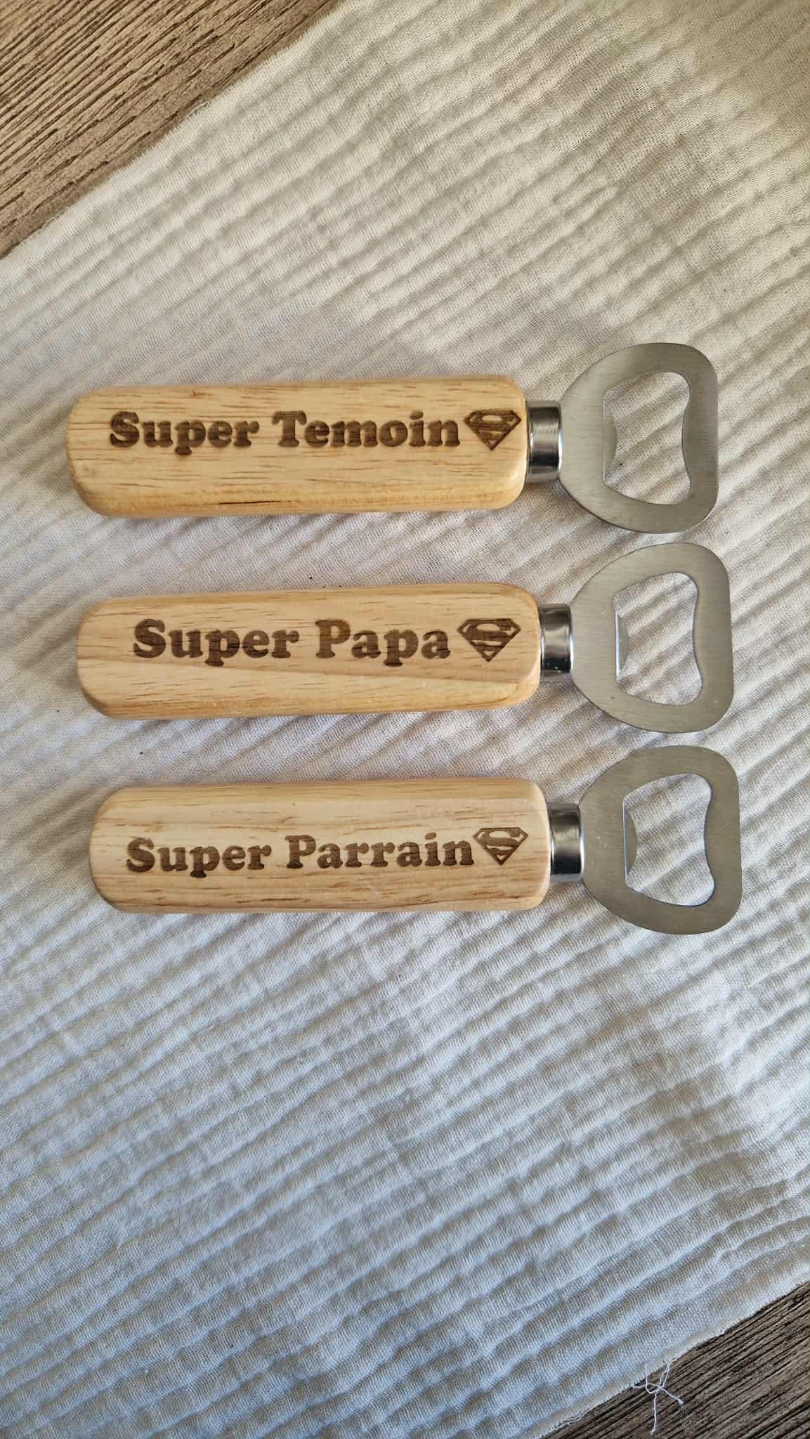 Décapsuleur en bois