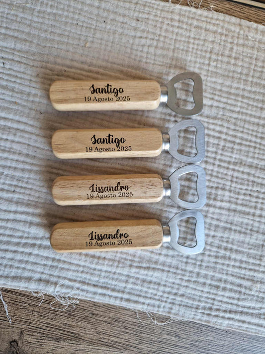 Décapsuleur en bois à personnaliser