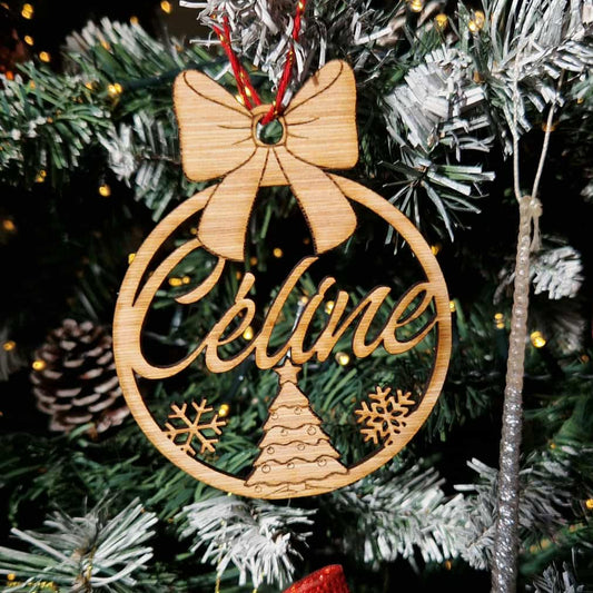 Boule de noël Personnalisée