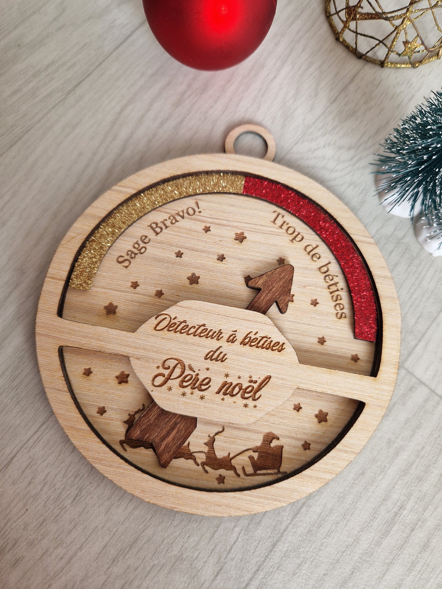 Bêtisomètre de noël - Détecteur de bêtises enfant