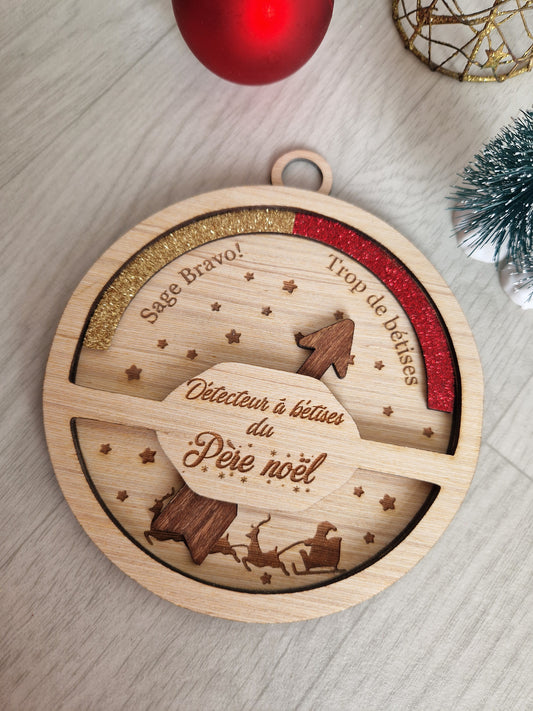 Bêtisomètre de noël - Détecteur de bêtises enfant