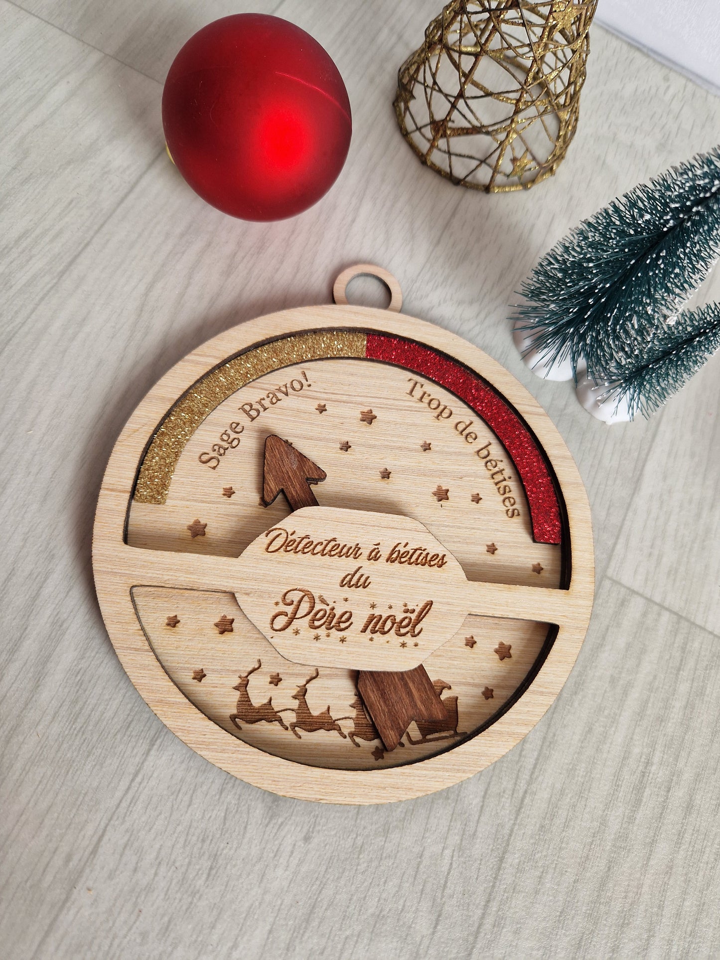 Bêtisomètre de noël - Détecteur de bêtises enfant