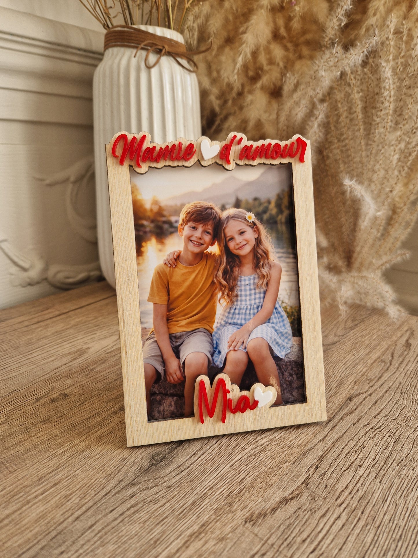 Cadre photo - Mamie d’amour - Fêtes des mamies