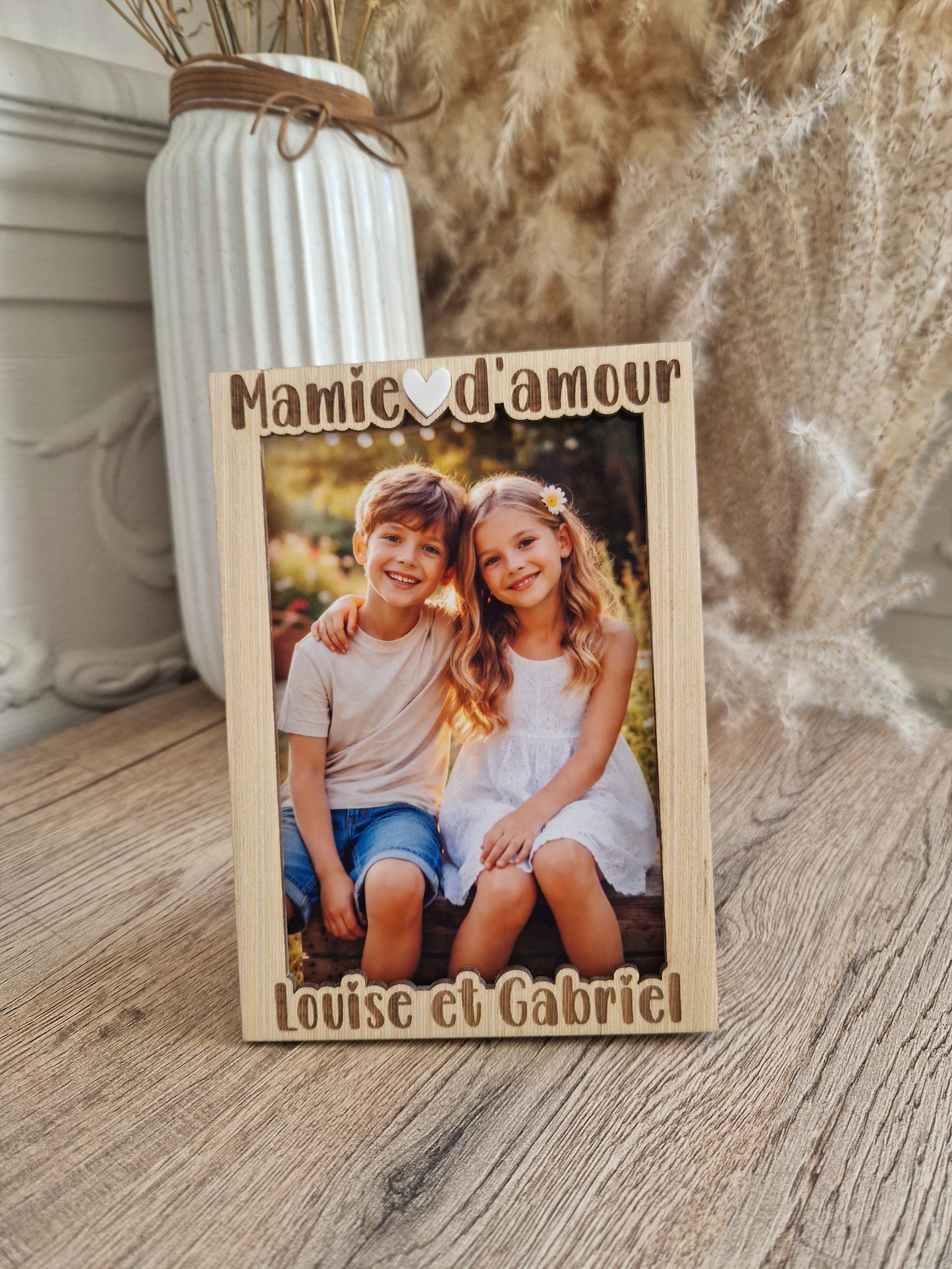 Cadre photo - Mamie d’amour - Fêtes des mamies