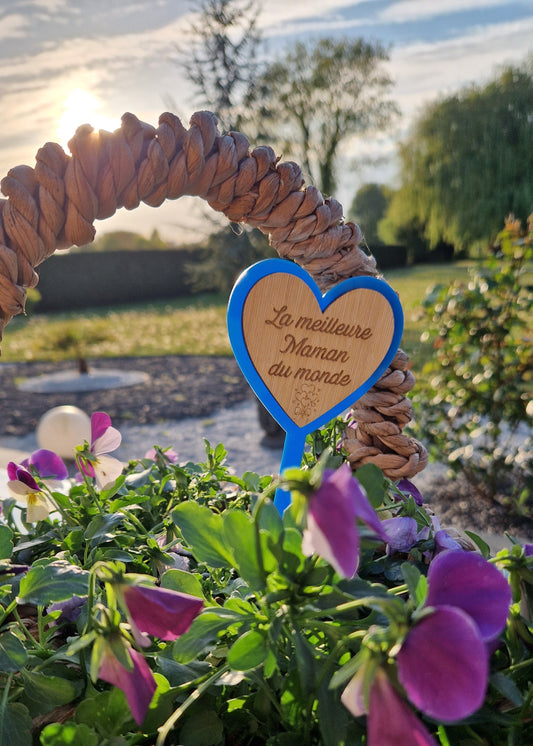 Topper bouquet personnalisé – Fête des mères