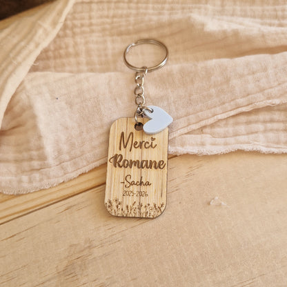 Porte clé breloque - Maître - Maîtresse