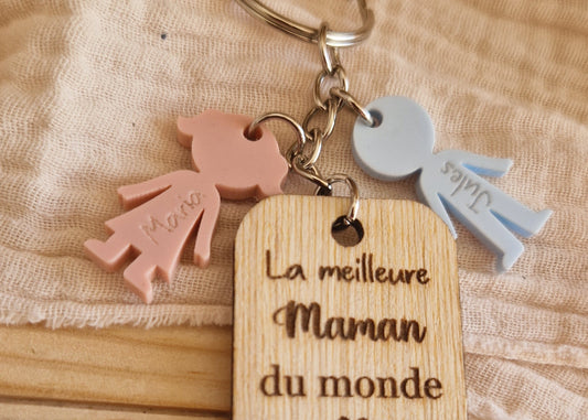 Porte-clé Breloque - Fête des Mères