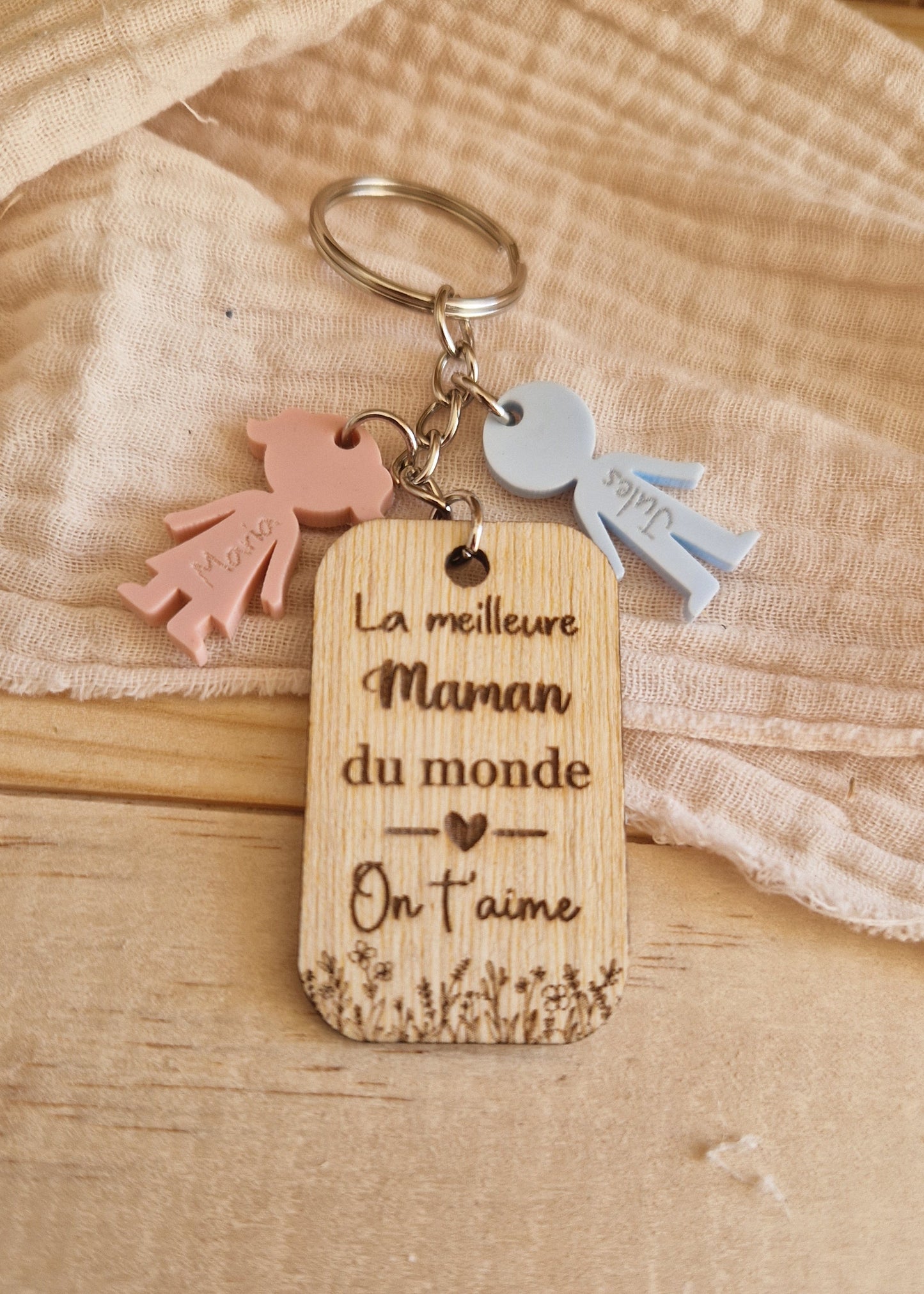 Porte-clé Breloque - Maman