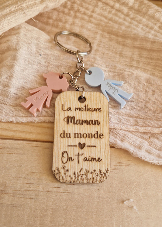 Porte-clé Breloque - Fête des Mères