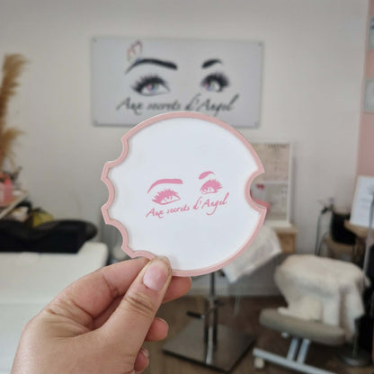 Support photo prothésiste ongulaire en plexiglas personnalisable