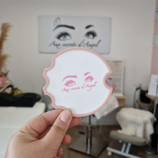 Support photo prothésiste ongulaire en plexiglas personnalisable