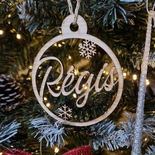 Boule de noël Personnalisée