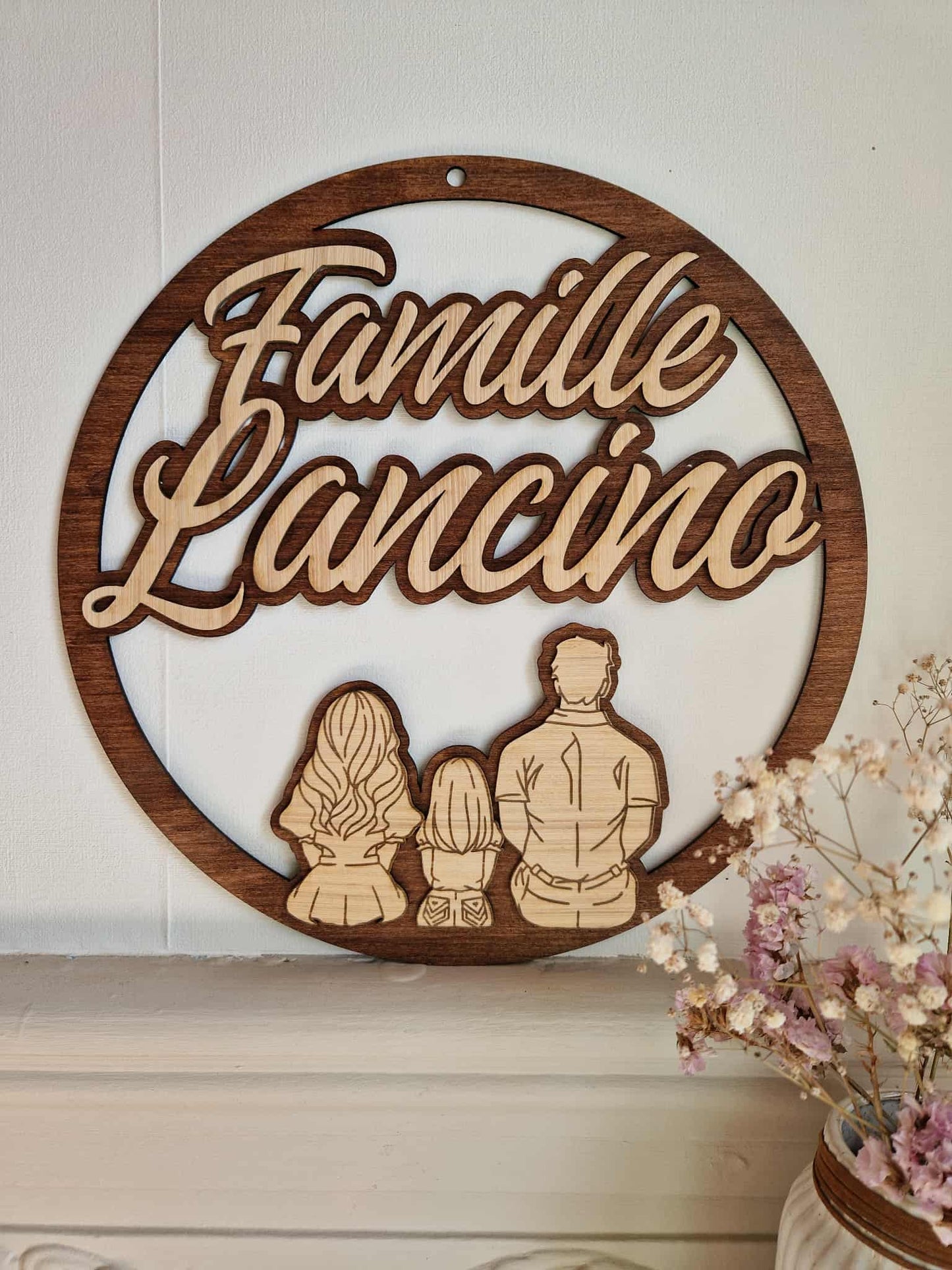 Couronne Famille personnalisée