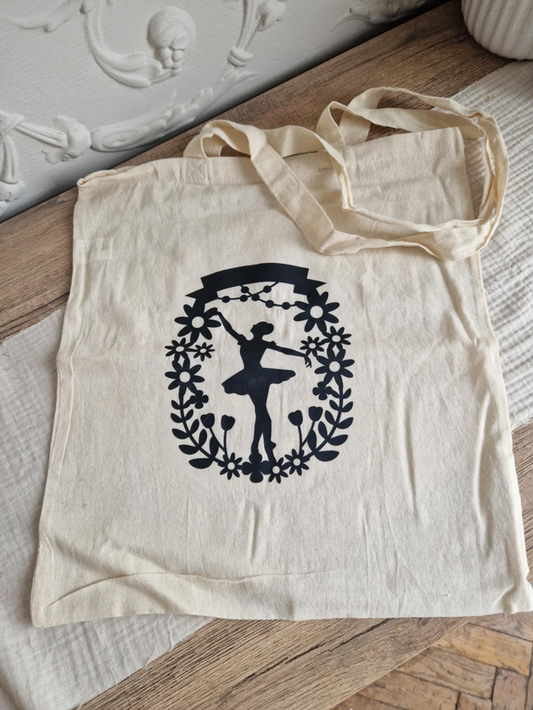 Tote bag danceuse