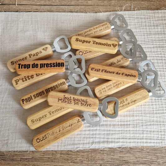 Décapsuleur en bois
