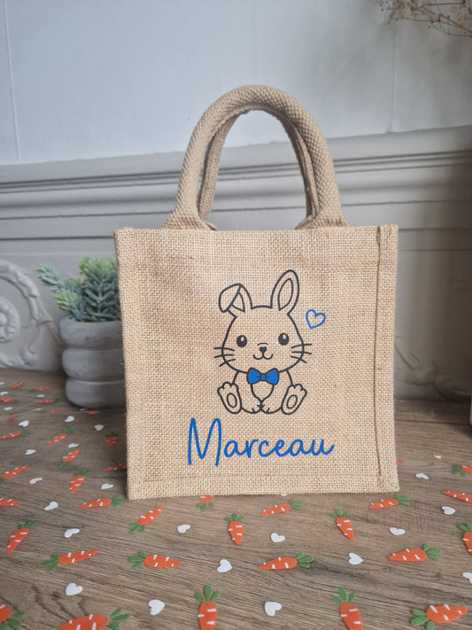 Sac Lapin de pâques - enfant - personnalisé